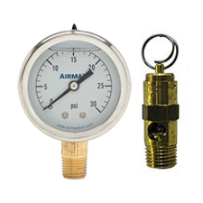 airmax pressure gauge relief valve 225