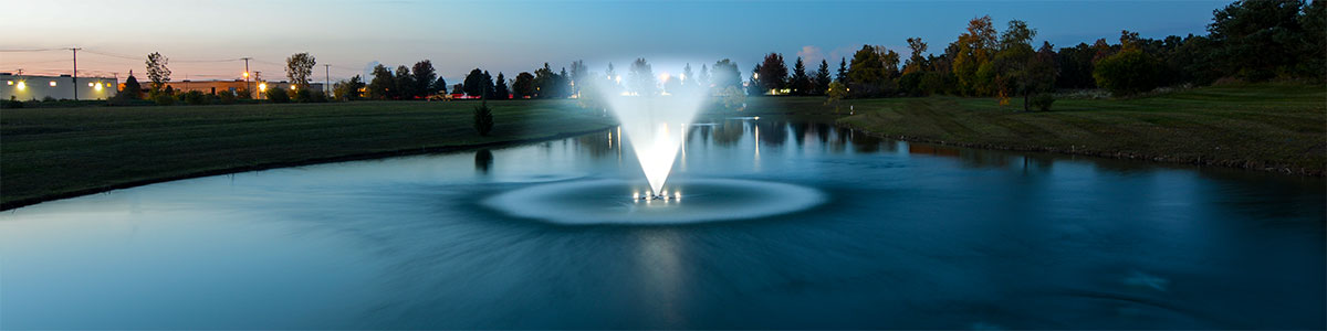 Airmax Classic Fountain in Pond