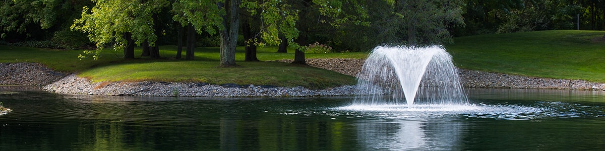 Airmax Classic PondSeries Fountain in Pond